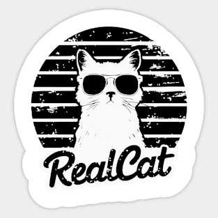 Real Cat Sticker